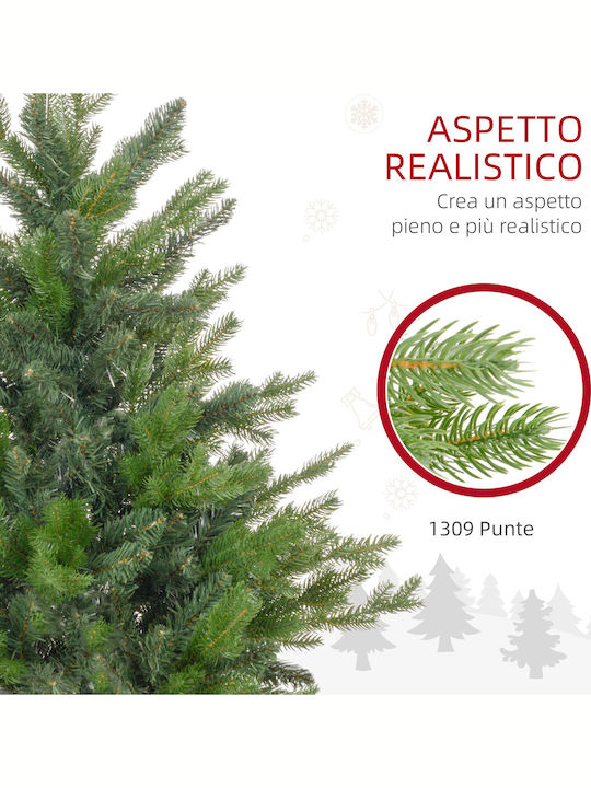 Christmas Tree Slim 150cm with 1309 Branches