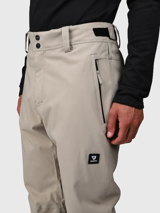 Brunotti Footrail 2531220002-4008 Pantaloni de schi și snowboard pentru bărbați Ski & Snowboard Bej
