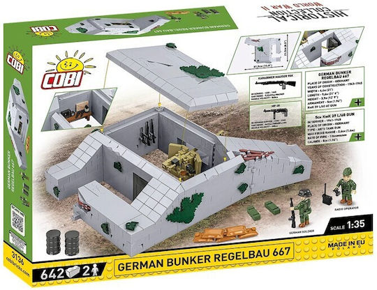 Cobi Τουβλάκια German 642τμχ