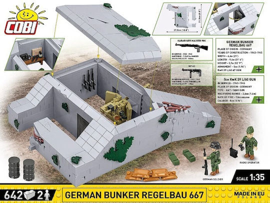 Cobi Τουβλάκια German 642τμχ