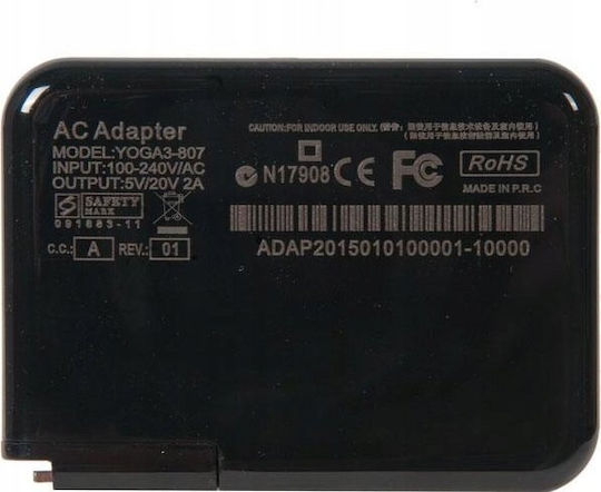 Coreparts Power Adapter Lenovo 65w 20v 3.25a Plug:yoga3 Including Eu Power Cord