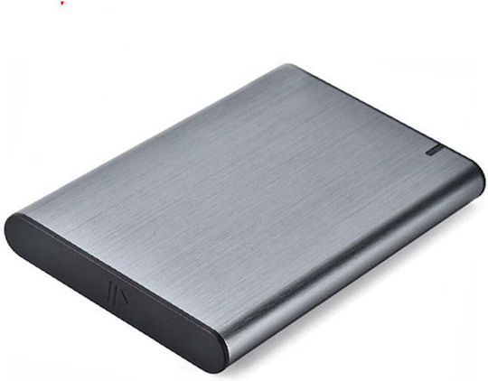 Gembird Case for Hard Drive 2.5" SATA III with Connection USB 3.1 Gray