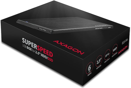 Axagon Θήκη για Σκληρό Δίσκο 2.5" SATA III με σύνδεση USB 3.2