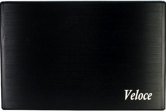 Inter-Tech Veloce GD-35612 Case for Hard Drive 3.5" SATA III with Connection USB 3.0