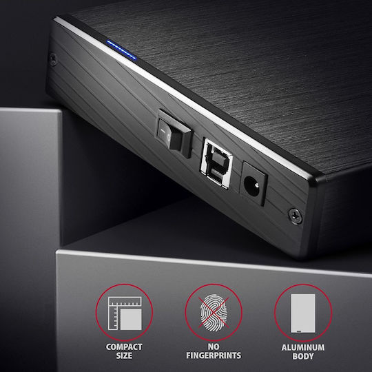 Axagon Θήκη για Σκληρό Δίσκο 3.5" SATA III με σύνδεση USB 3.2