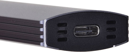 Unitek Carcasă pentru unitate de hard disk M.2 SATA III / PCI Express NVME cu conexiune Tip-C