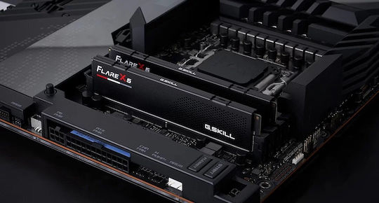 G.Skill Flare X5 128GB DDR5 RAM с 2 модула (2x64GB) и Скорост за Настолен Компютър