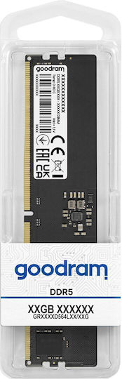 GoodRAM DDR5 με Module 1x8GB και Ταχύτητα 4800 για Desktop