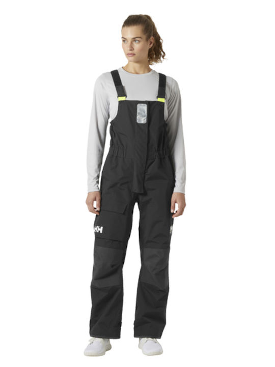 Helly Hansen Pier Γυναικείο Μακρύ Παντελόνι Πεζοπορίας Γκρι