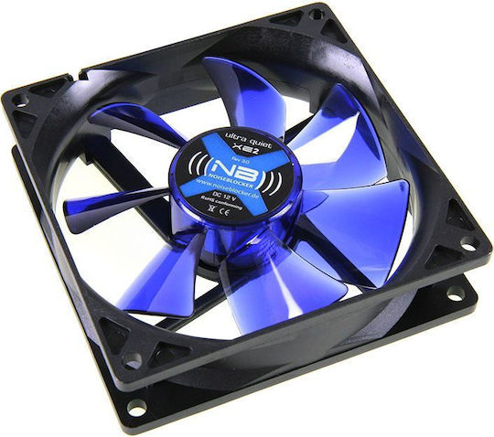 Noiseblocker BlackSilent XE2 Case Fan 92mm (1800rpm / 38.3cfm) Without LED Lighting and 3-Pin Connection