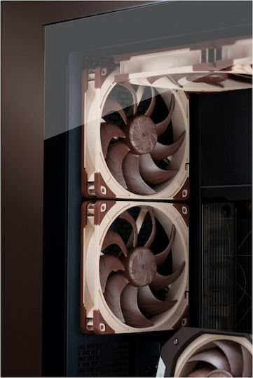 Noctua NF-A14x25 G2 LS-PWM Case Fans 140mm (800rpm / 48cfm) Without LEDs Connection 4-Pin Brown