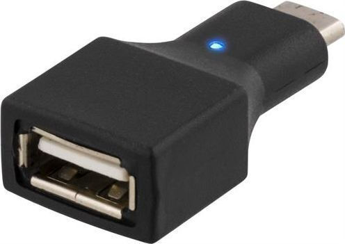 Deltaco USB-C / USB-A Male to USB-C / USB-A Female Converter 1 Piece USBC-1200