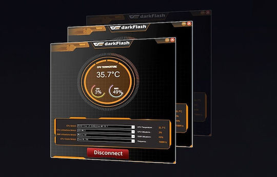 Darkflash DN-D360 Water Cooling AIO CPU With 3 Fans 120mm And ARGB Lighting