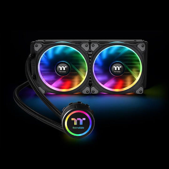 Thermaltake Floe Riing RGB 280 TT Premium Edition Охлаждане AIO CPU с 2 Вентилатора 140mm