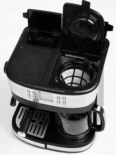 Morris MCM-6220 Mașină de cafea All-In-One 2 în 1 Presiune 20bar 2015W