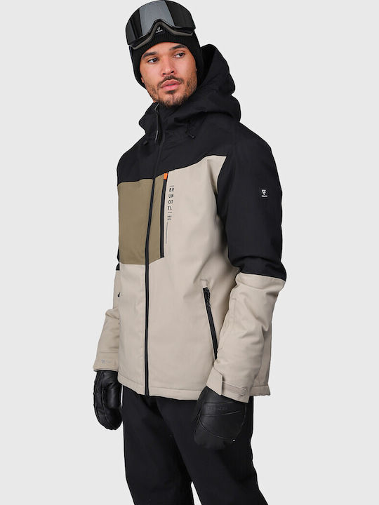 Brunotti Flynners 2521200045-4008 Ανδρικό Μπουφάν για Σκι & Snowboard Πολύχρωμο