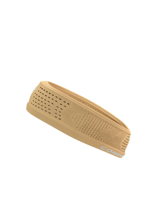 Compressport Thin Athletic Headband Brown