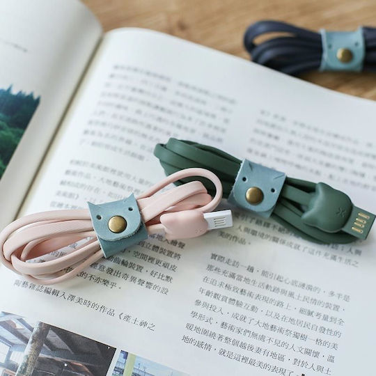 Maoxin Vitality Cat Flat USB-A la Cablu Lightning Gri 1m