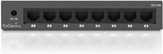 EnGenius ES108 Unmanaged L2 Switch με 8 Θύρες Ethernet