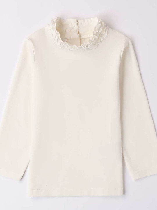 Παιδική Μπλούζα Μακρυμάνικη Off White Long