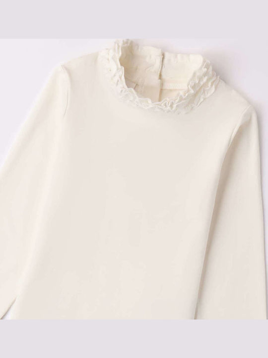 Παιδική Μπλούζα Μακρυμάνικη Off White Long
