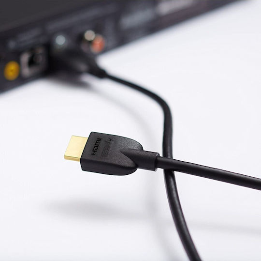 Techly HDMI 2.0 Premium High Speed 4K 60Hz HDR Cable HDMI male - HDMI male 3m Μαύρο