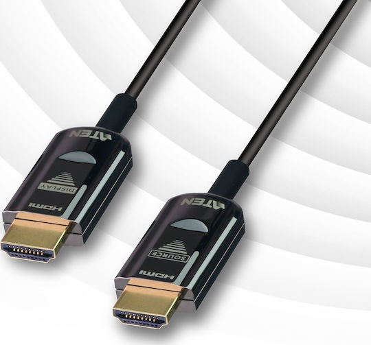 Aten Cablu HDMI 2.0 Premium High Speed 4K 60Hz HDR HDMI De Sex Masculin - HDMI De Sex Masculin 30m Negru