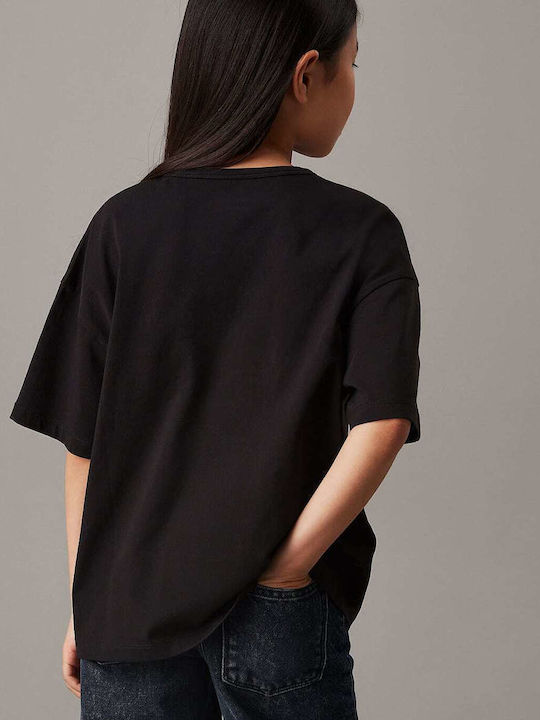 Kids' T-shirt Black Monogram