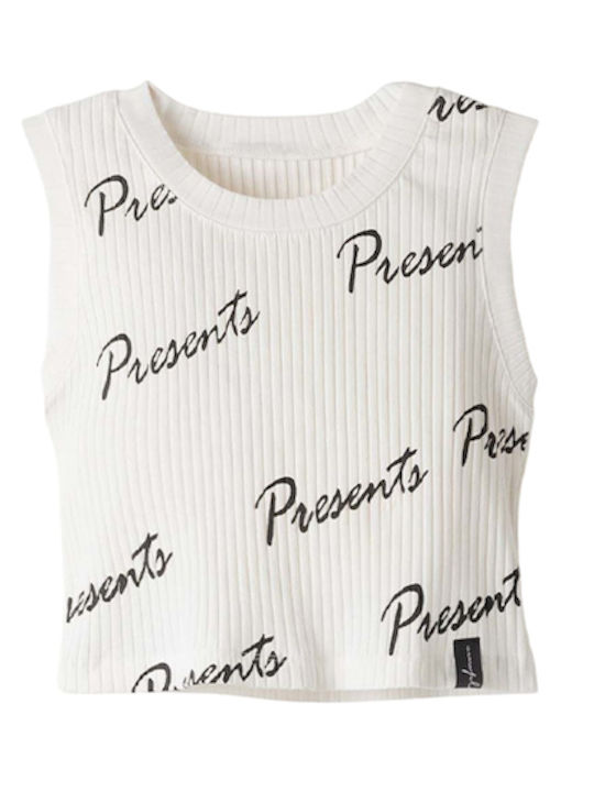 Kids Top Sleeveless White