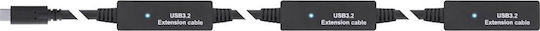 Inline Active USB 3.2 Gen1 Verlängerungskabel T-m 15m Inline Il35656c