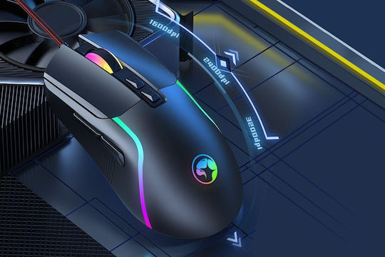 Marvo M292 RGB Gaming Gaming Maus 8000 DPI Schwarz
