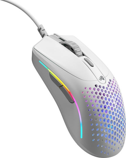 Glorious PC Gaming Race O 2 Mini RGB Gaming Gaming Maus 26000 DPI Weiß