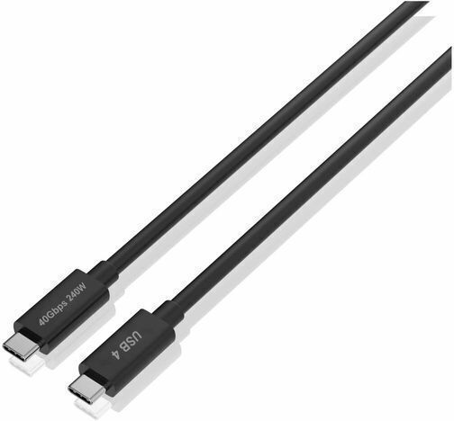 LOGIK USB 4 Video Cable USB-C male - USB-C / Thunderbolt 3 240W 0.7m