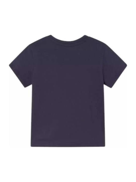 Kinder-T-Shirt marineblau