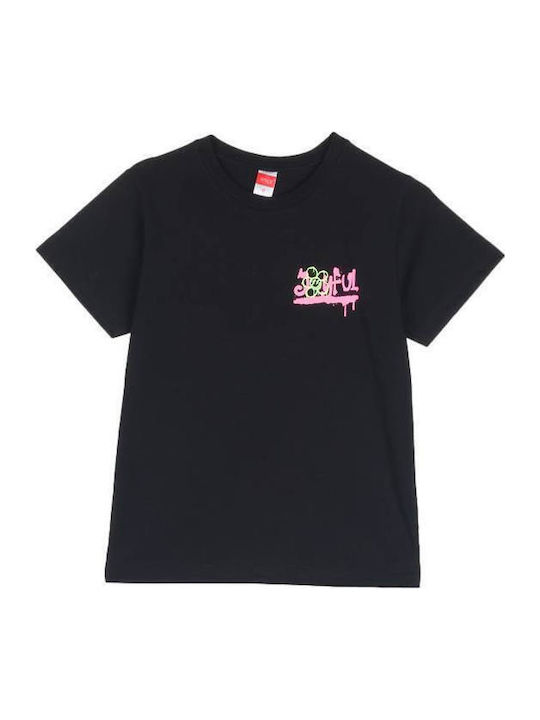 Παιδικό T-shirt Μαύρο Feelings