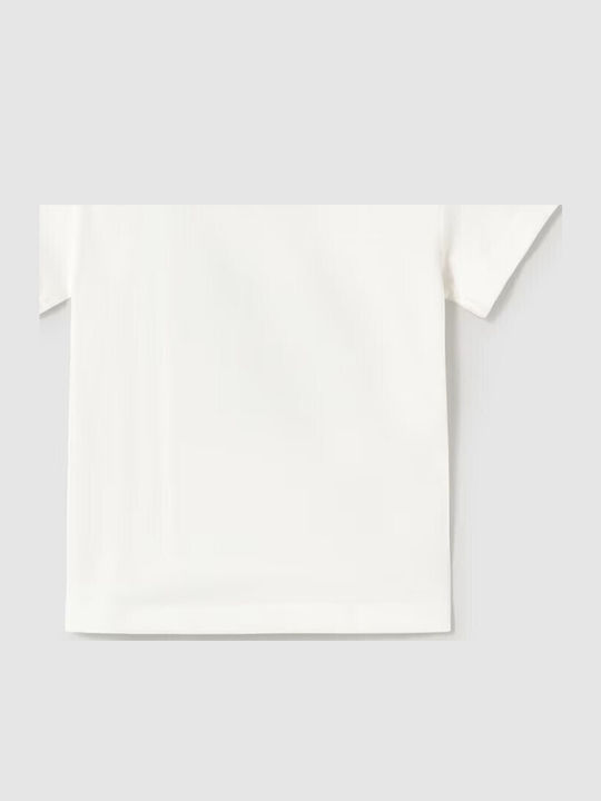 Παιδικό T-shirt Κρεμ