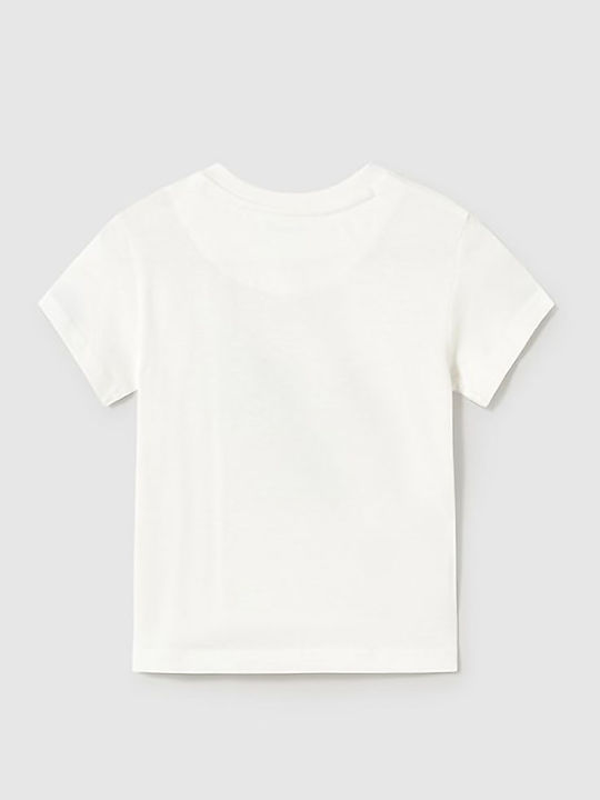 Παιδικό T-shirt Κρεμ