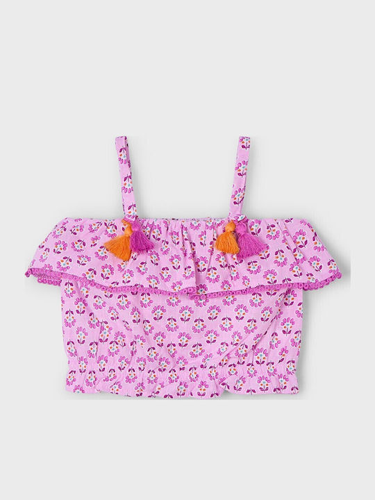 Kids' Shirt Sleeveless Purple