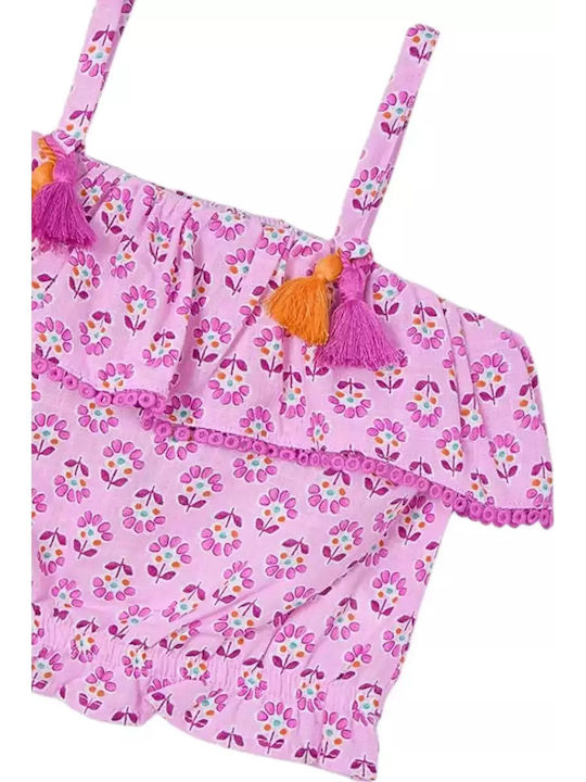Kids' Shirt Sleeveless Purple