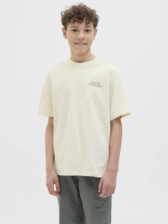 Tricou pentru copii Ecru, Bej
