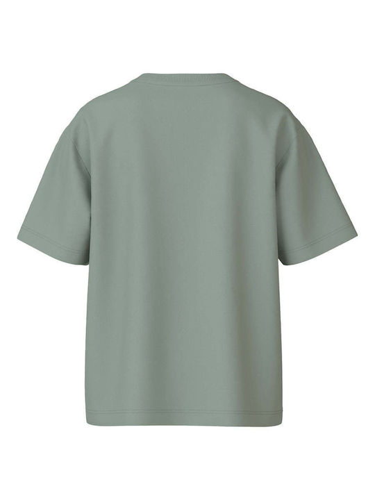 Παιδικό T-shirt Dusty Olive Basketball