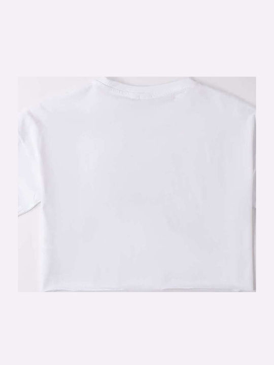 Παιδικό T-shirt Optical White