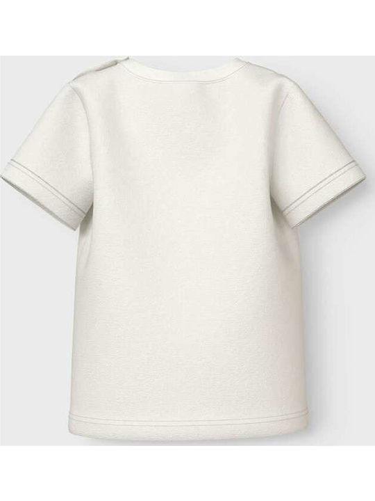 Kinder-T-Shirt Ecru Cloud Dancer