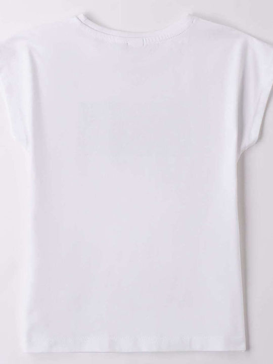 Tricou pentru copii Optical White