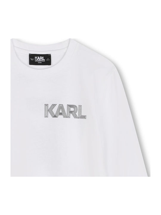 Kinderhemd Langarm White