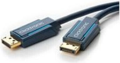 Clicktronic Cable DisplayPort male - DisplayPort male 10m Μαύρο