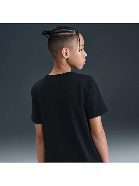 Kids' T-shirt Black Shiba