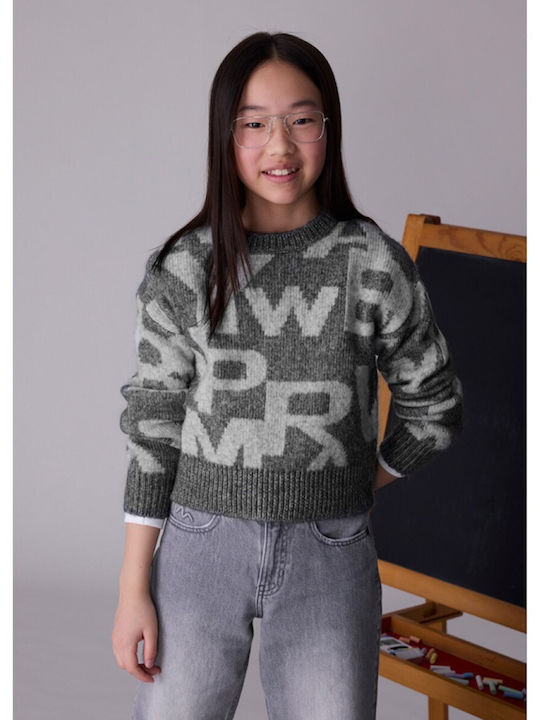 Kids' Sweater Long Sleeve Gray