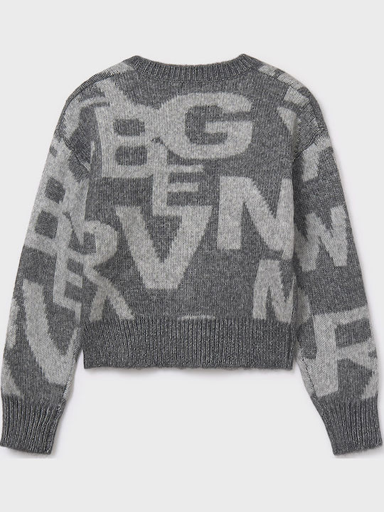 Kids' Sweater Long Sleeve Gray