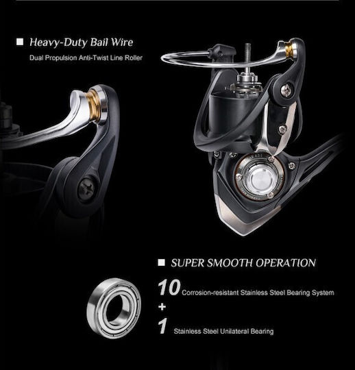 Noeby Μηχανισμός Ψαρέματος για Spinning / Eging / Shore Jigging / Καθετή